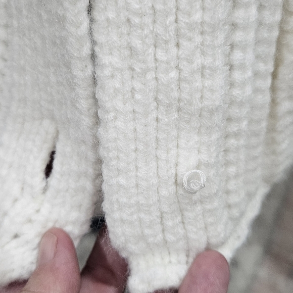 Cozy Cream  Cropped Cardigan Knit Sweater - Picture 10 of 10